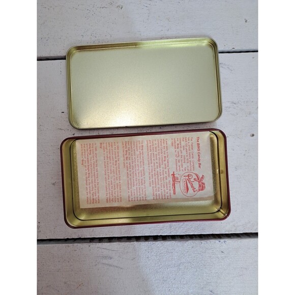 Vintage Twin Bing 75th Anniversary Advertising Tin Box With Paper - Picture 3 of 6